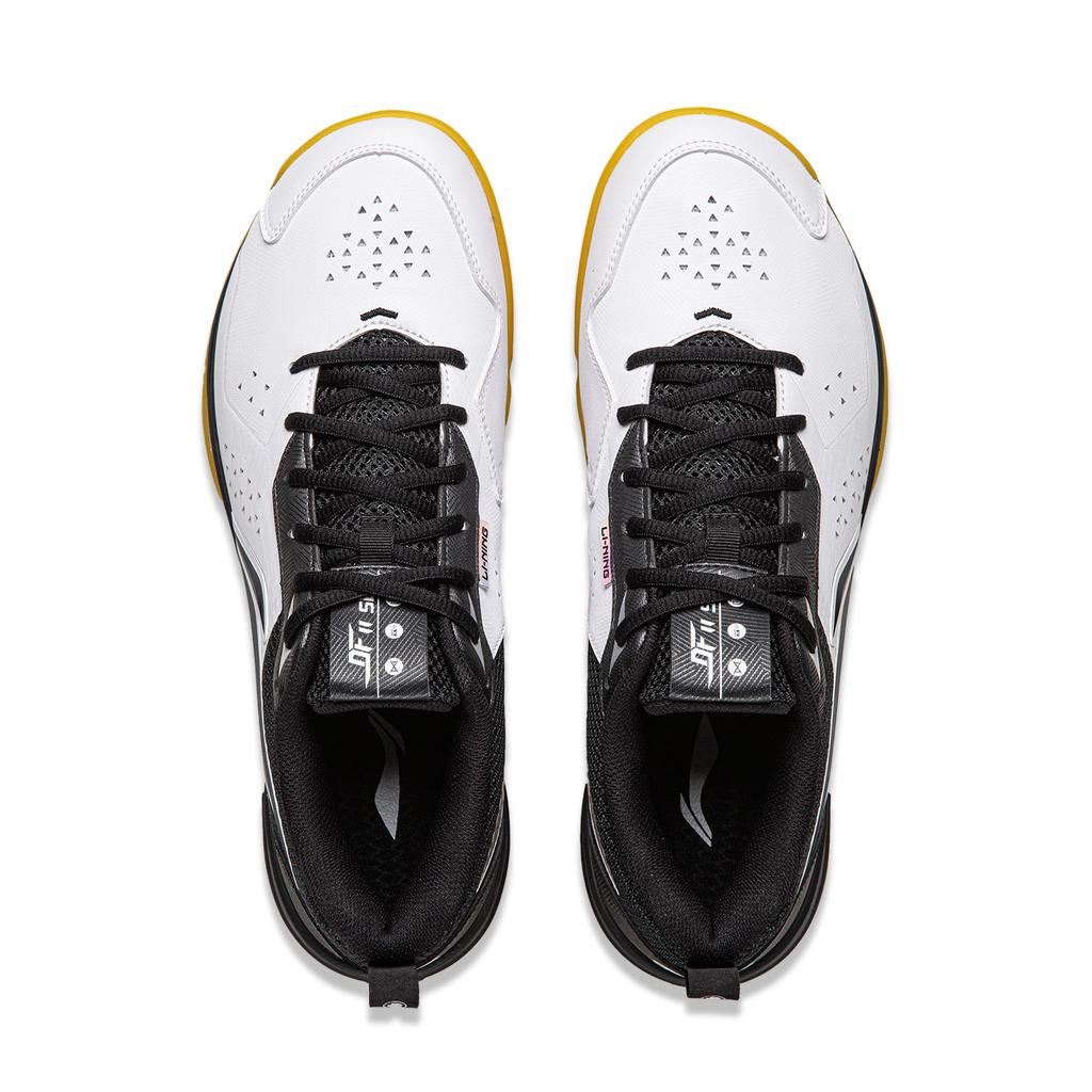 Li Ning Blade 2 SE Abrasion Resistant Breathable Coverage Support Low Top Badminton Shoes Unisex White Black AYTW001-3