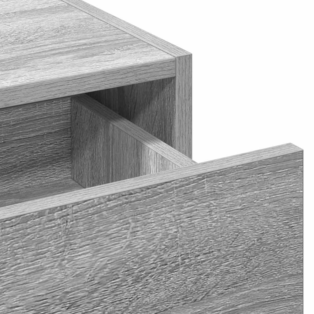 Dressing Table Grey 83 x 40 x 70 cm Engineered Wood