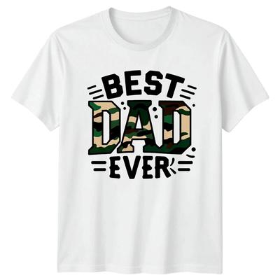 Best Dad Ever Camo T-Shirt Fathers Day Gift,Mens,Womens