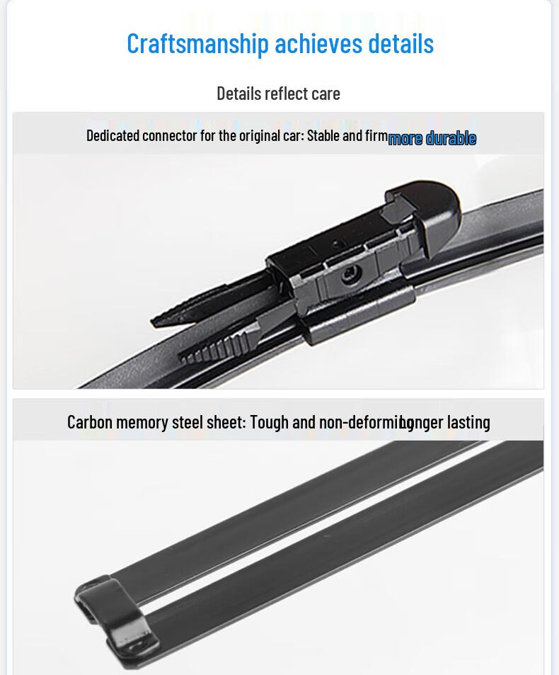 Silent Frameless Wiper Blade for 2023-2024 Honda CR-V