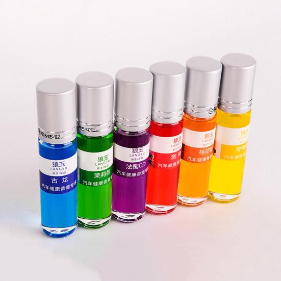 10ml Perfume Essential Oil Fresh-Scent Long-Lasting Environmental Protection Refresh Air Interior Decor Replenishment Plant Extracts Car