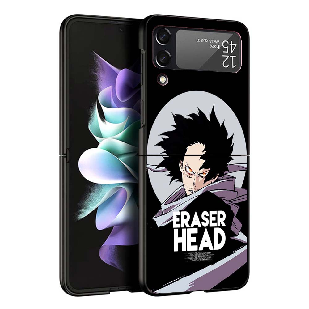 My Hero Aizawa Shouta Phone Case For Samsung Galaxy Z Flip7 Flip6 5G Flip5 Flip4 Flip3 ZFlip 7 6 3 4 5 Shockproof Back Cover Gal