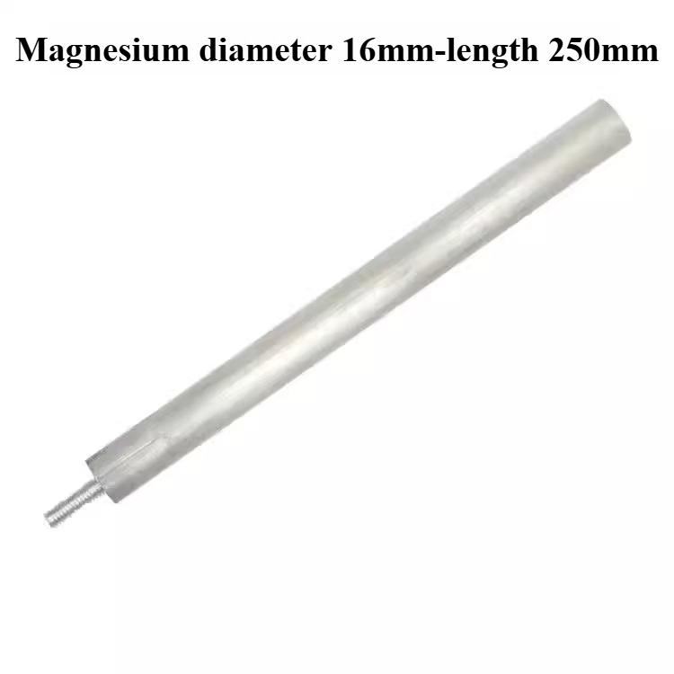 Accessoires pour chauffe-eau électriques, tige de magnésium/tige de beauté, tige de nettoyage et d'évacuation de haute pureté 16 mm, universelle