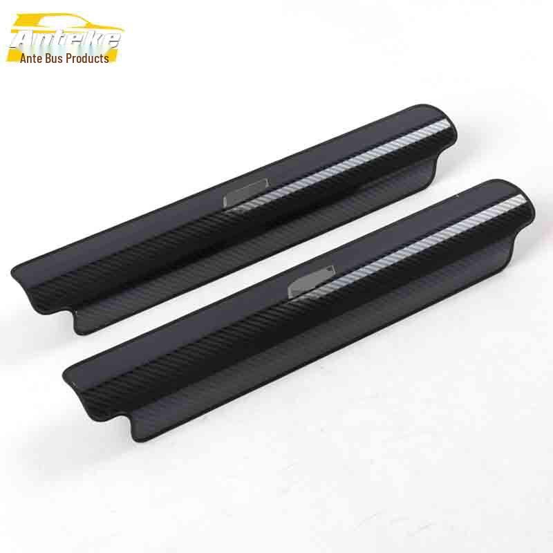 Lamax Universal Seat Anti-Kick Pad Stainless Steel Decorative Sticker for Lamando