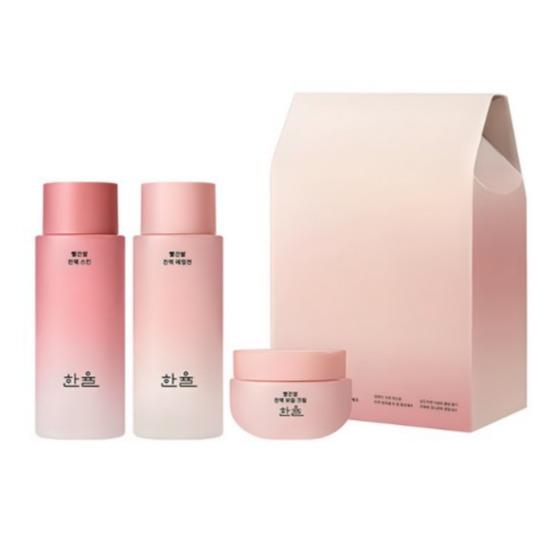 Hanyul Red Rice Essence Moisture & Firmness 3-Piece Skincare Set (Skin 100 mL + Emulsion 100 mL + Cream 20 mL)