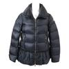 Moncler ANET Annette Frill Down Jacket O blackUsed