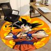 1pcGoku DragonBallZ Office Round Area Rug, Indoor Mat Suitable For Office,Bedroom Living Room Home Decor, Room Deco a0928140