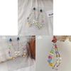 Cartoon Dachshund Phone Chain With Beaded Pvc Strap For Cute Mobile Accessories