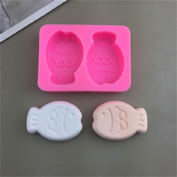Fondant Molds Baking Molds Fish Shape DIY Silicone Cake Molds Dessert Decorating