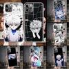 Killua Hunter HXH Soft Phone Case For IPhone 11 17 Air 16E 16 Pro Max 15 + 14 Plus 13 Mini 12 Apple 7 SE 8 Fundas Coque 11 17 Ai
