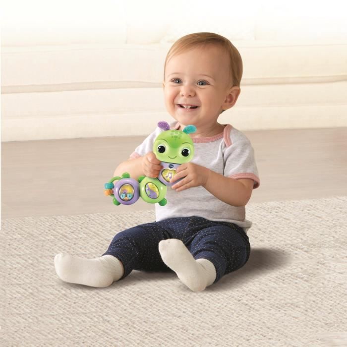 Jeu d'éveil VTECH BABY - Myrtille Twist Chenille - 6-24 mois - Postures amusantes