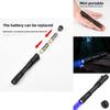 Aluminum Alloy Mini Led Flashlight With Pen Clip For Camping And Outdoor Activities