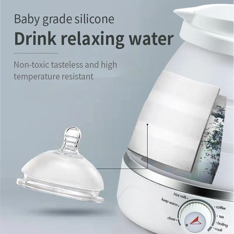 For Foldable  Kettle  Appliances Portable Travel Kettle Keep Warm Adjustable Temperature Kettle