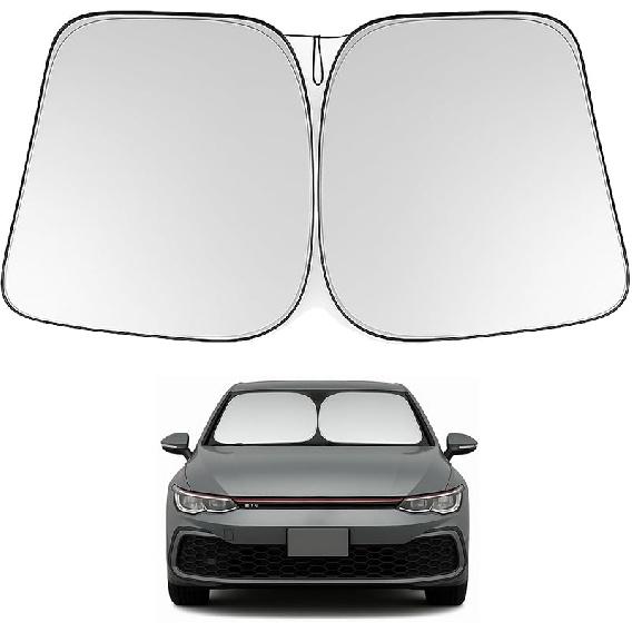 Proadsy 2025 Upgrade Front Windshield Sun Shade Foldable RAV4 Sunshade Protector Fit -2025 RAV-4 SUV Crossover, TRD Off-Road, LE XLE Premium Limited