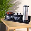 Beifu Commercial Plastic Condiment Dispenser Set
