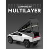 1/24 Tesla Cybertruck Camping RV Alloy Die Cast Toy Car Model Sound and Light Children's Toy Collectibles Birthday Gift