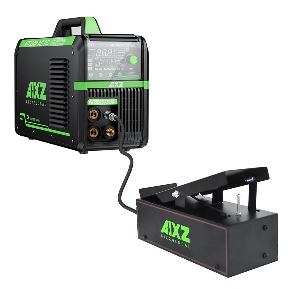 AIXZ TIG Welding Foot Pedal Amp Control Pedal for AIT200P/AIT250P AC DC Welder Machines Five-core Plug 3M Control Cable