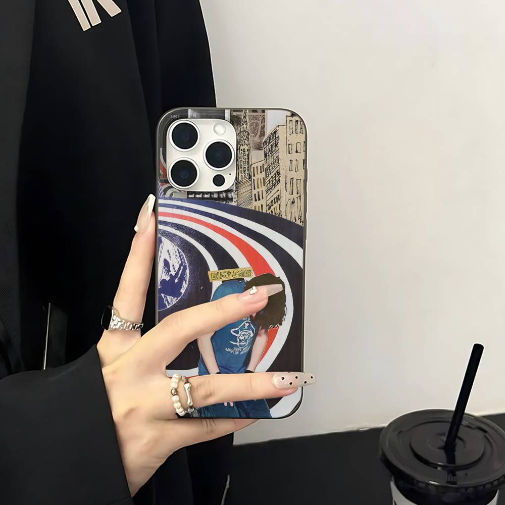 Эллиотт Смит Figure 8 Для IPhone 17 16 15 14 13 12 11 Pro Max Plus Pro Гофрированный Ударопрочный Матовый Чехол для Телефона