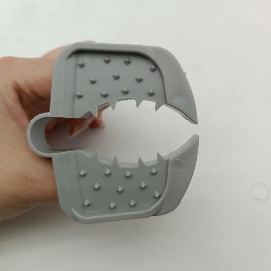 Safety Food Holder Finger Anti-Cut Protectors Food Slicer Cutter Finger Guard for Safe Slicing Fruits Vegetables