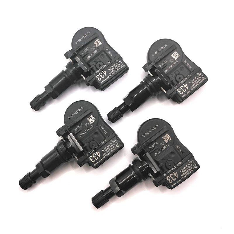 

4PCS 107481200B Tire Pressure Monitoring System TPMS Sensor 433MHz For Tesla Model 3 S X