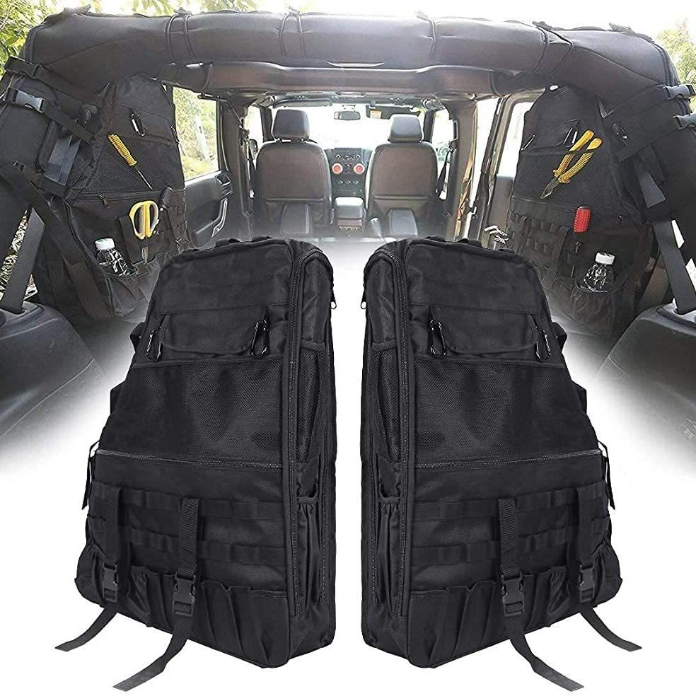 Wrangler 2/4-Door Multi-Functional Roll Bar Storage Tool Bag