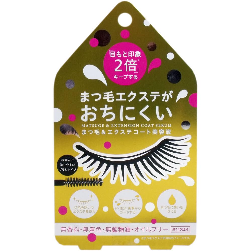 

Eyelash extension coating clear 140 uses of & serum, type, approx. (set 2)