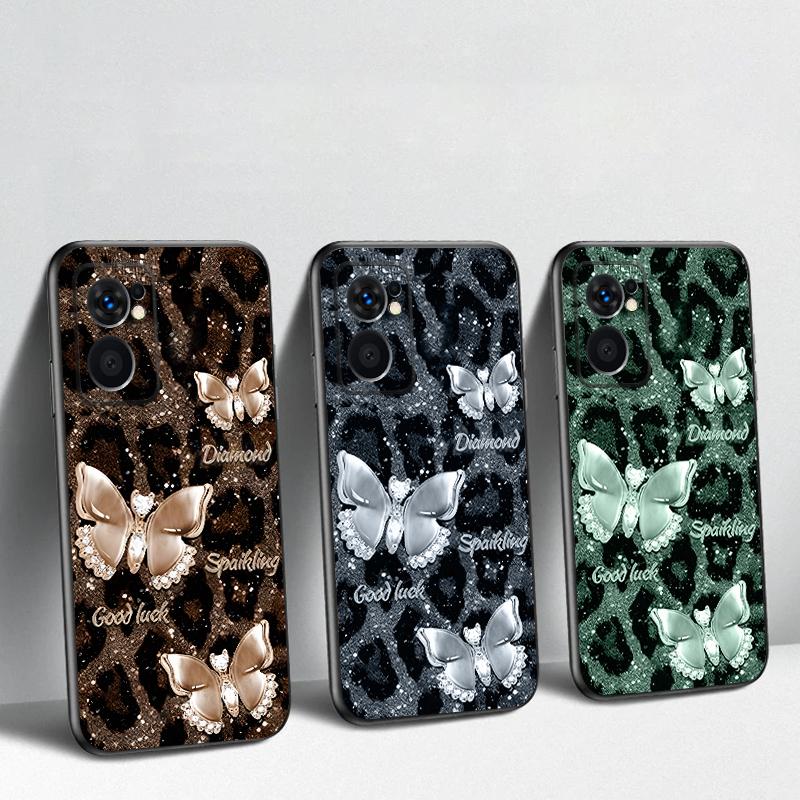 Brilliant Lucky Butterfly For OnePlus 8 9 11 12 13 10 Pro 9R 8T 12R Ace 5 2V Nord CE 2 4 Lite N20 SE 30 N200 TPU soft phone case