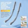 2Pcs Spring Arm Strength Expander Workout Exercise Rope Replacement Spring Rod Strength Training Tool Battle Rope