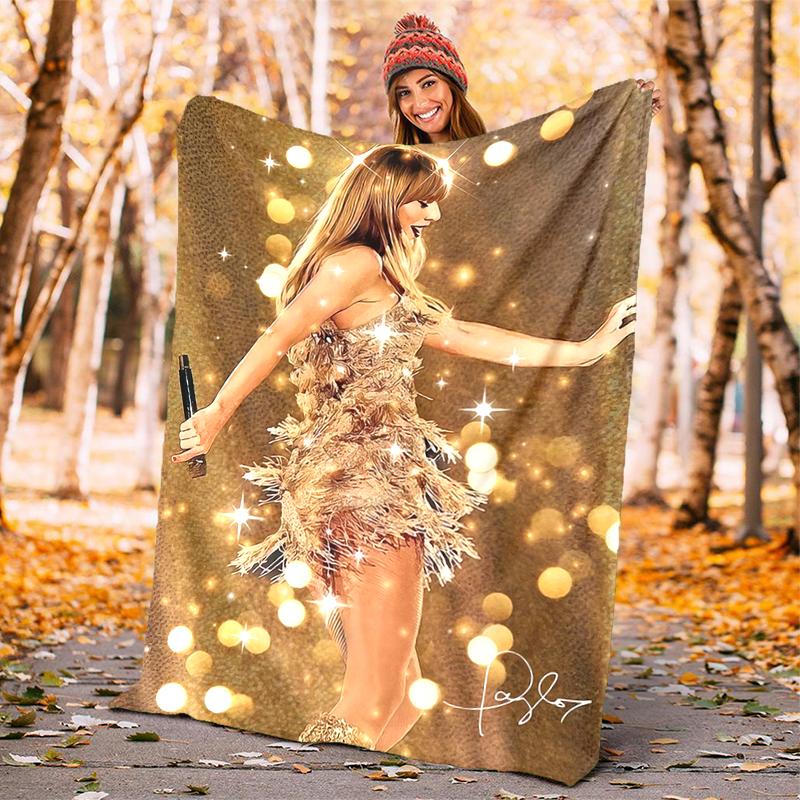 1pc Ayliva Elegant Gown Collection Blanket, Al Season Lightweigh Poster Blanket Home Office Outdoor Nap Multifunc Poster Blanketional Blanket