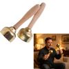 2 Pairs Hand Percussion Bells With Strings/Handles Music Learning Toy For Music Education And Rhythm Training Enduring