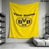 Arazzo da Parete BVB con Nome Personalizzato Appeso Estetico alla Parete Coperta in Tessuto Stampato Arazzi Decorativi per Camera da Letto Soggiorno Decorazioni per la Casa
