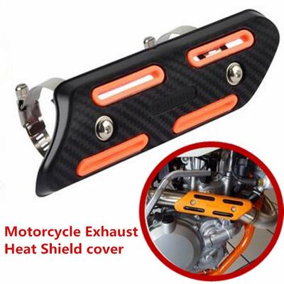 Motorcycle Exhaust Heat Shield Protector Cover Guard for KTM EXC SXF Honda CRF CB Yamaha YZF WR Kawasaki KXF KX Suzuki RM