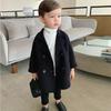 High Quality Lattice Children Coat Wool Coat For Boys Fashion Autumn Winter Jacket Boy Windbreaker Kids Winter Overcoat
