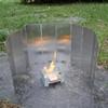 Foldable Aluminum Alloy Camping Stove Wind Screen Durable Ideal For Outdoor Hiking Picnic