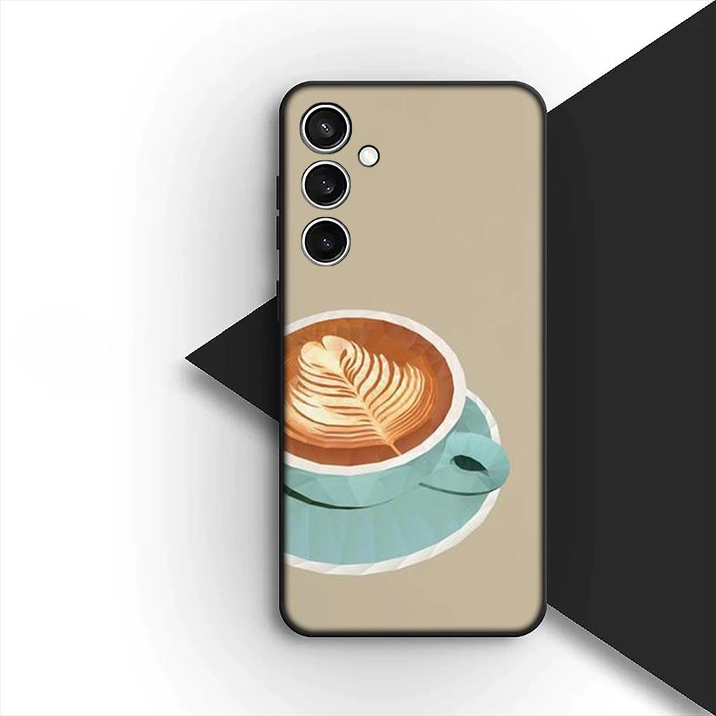 Cover for Samsung Galaxy S10 S8 S9 Plus A33 A34 A31 70 A71 A72 Note 20 9 8 S10E Casing Phone Case OK But First Coffee Book