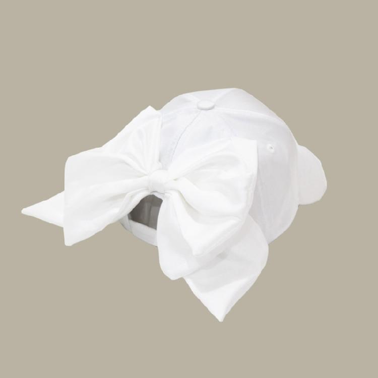 Oversize Bowknot Baseball Caps Comfortable Beach Getaways Summer Hat for Adult