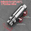 Screw Extractor Water Pipe Screw Removal Tool Broken Bolt Remover for 1/2Inch 3/4Inch 1inch Pipes Valves Faucet