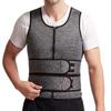 Men's Sweat-Wicking Vest: Intense Fitness Body Shaper with Double Waistband for Tummy Control and Summer Sweat Management