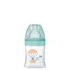 Anti-colic Bottle - DODIE - Sensation+ - 150 Ml - Flat Teat - 0-6 Months - Flow 1 - Green