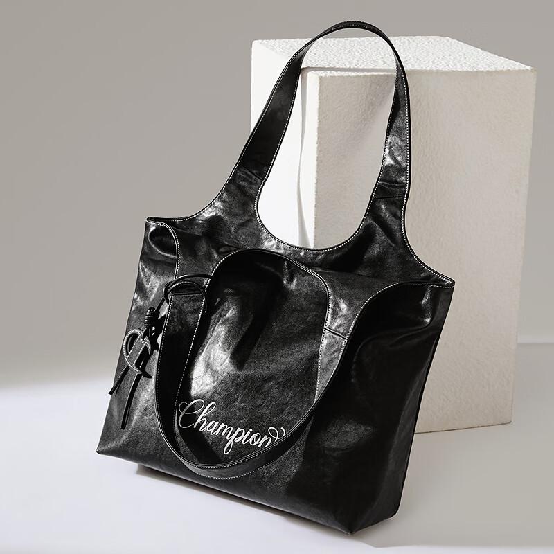 Champion Large Capacity Soft Leather Shoulder Tote Bag