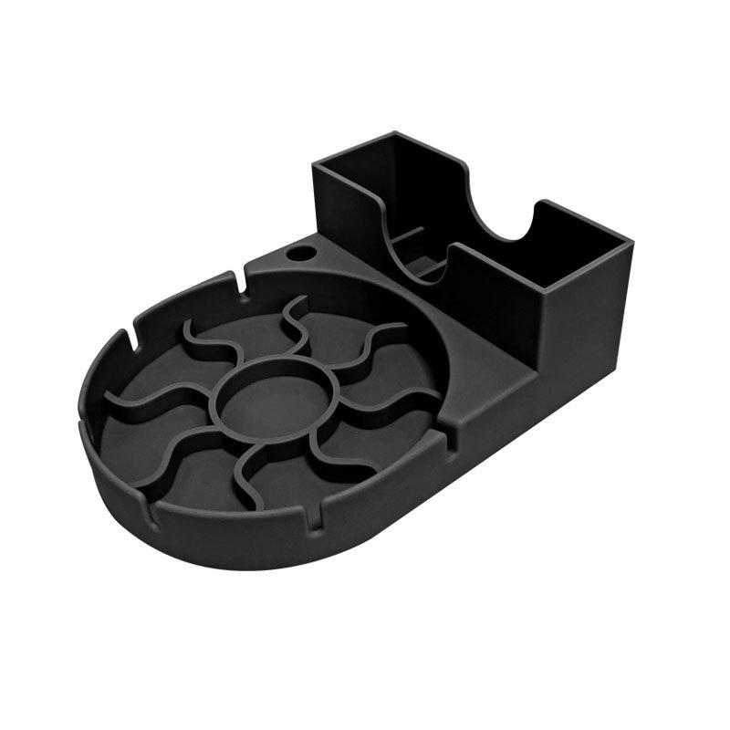 

Підставка для сушіння чашок силіконова з дренажем, підставка для сушіння кухлів для льоду, підставка для сушіння молочних пляшок, полиця для сушіння винних келихів 1pc чорний