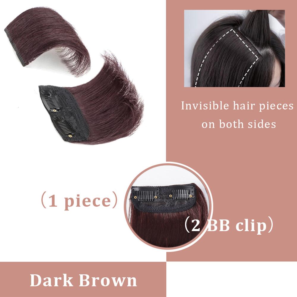 

Bybrana Подушечка для волос Невидимая подушечка Высокая прямая заколка для волос Женский парик Свободный парик