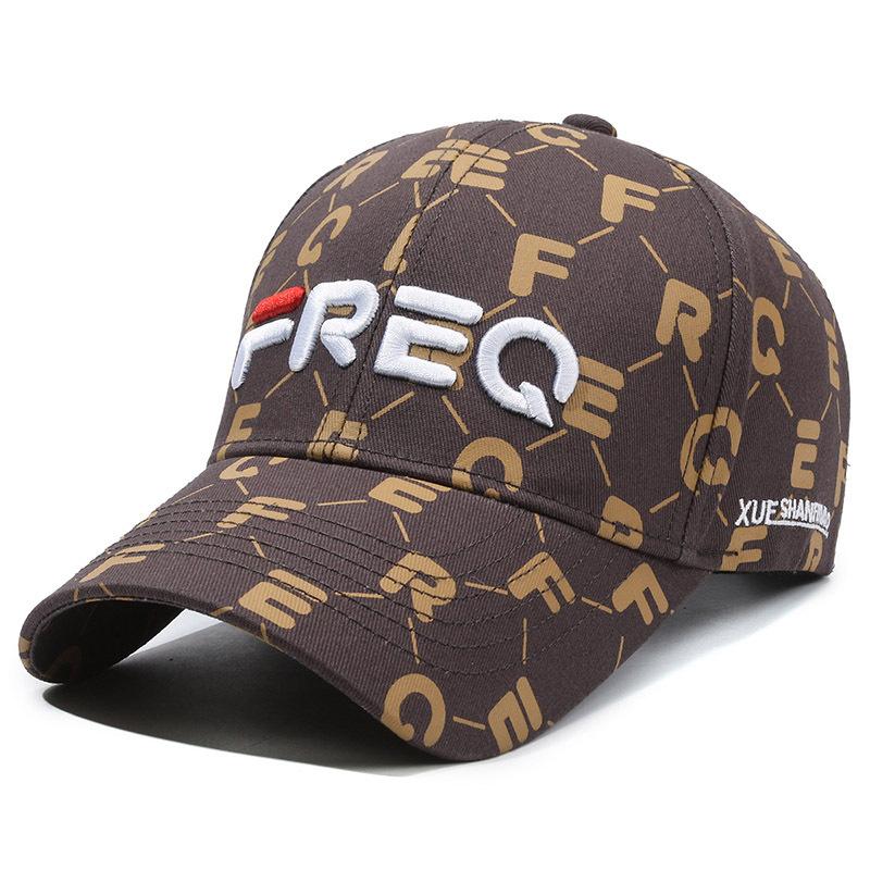 New Embroidered Letter Baseball Cap for Men and Women Outdoor Leisure Sunscreen Sunshade Fashion Versatile Travel Must