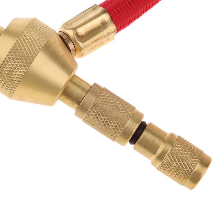 0-75PSI Tyre Deflator Rapid Tire Air Pressure Gauge Pointer Type Dial Valve Tool