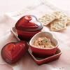 LE CREUSET Petite Cocotte Set, Kirschrot