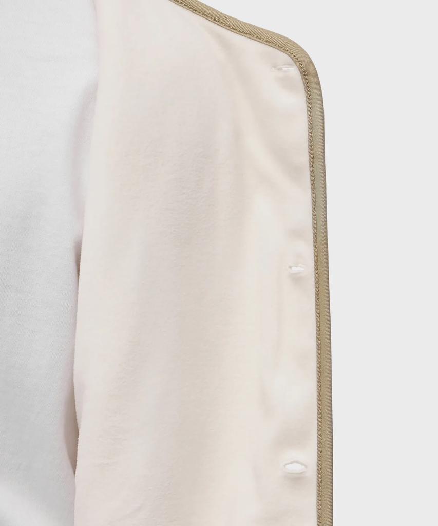 Dickies Relaxed Fabric Blocking Vest Cream