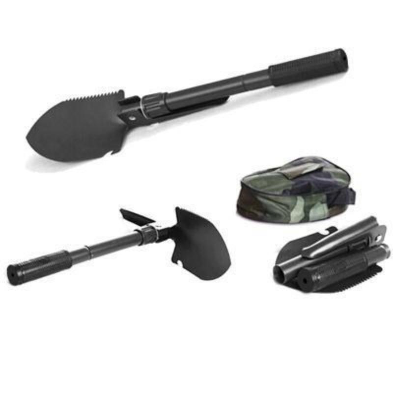 Survival equipment, camping engineer shovel, multi-functional outdoor hoe, military shovel, manganese steel thickened shovel