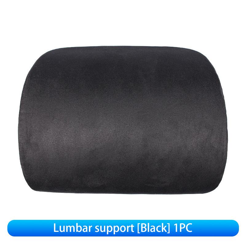 For Tesla Model 3/Y Car Neck Pillow Memory Cotton Protective Lumbar Support Backrest Relieves Pressure Car Headrest Accessories
