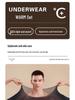 Men’s Ultra-Thin Seamless Self-Heating Thermal Underwear Set - Skin-Enhancing with Hyaluronic Acid for Autumn/Winter