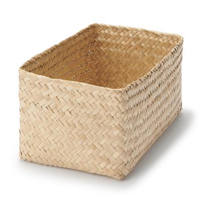 Seagrass Wickerwork Organizer 15cm Wide X 25cm Deep X 12cm 83411930 Basket, Large, Rectangular, Approx. High,